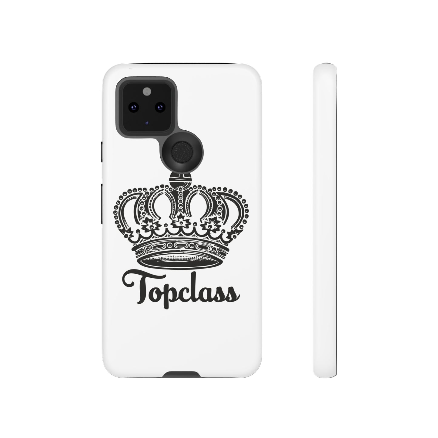 Topclass Black Logo Tough Phone Cases