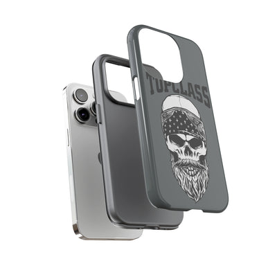 Topclass Bearded Skull Tough Phone Case