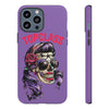 Topclass Pin Up Girl Skull Tough Phone Case