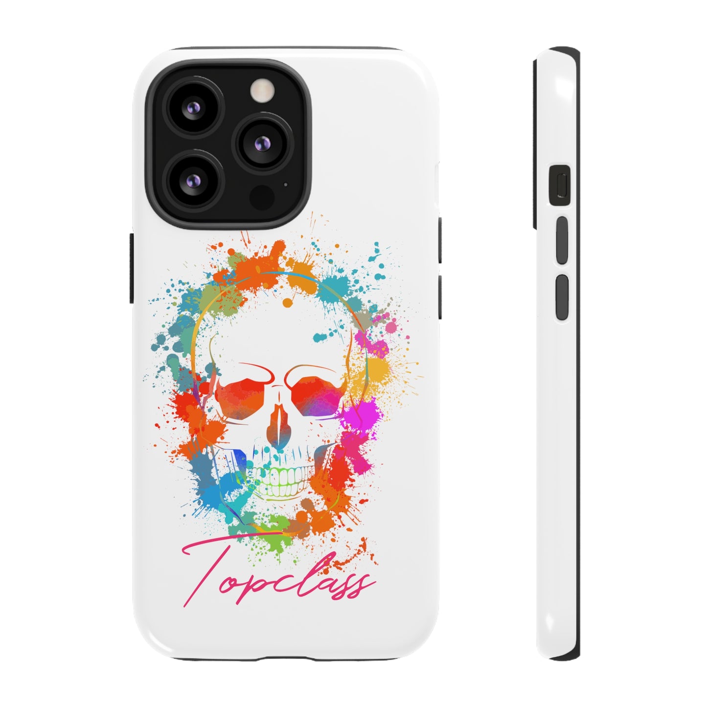 Topclass Colorful Skull Tough Phone Cases