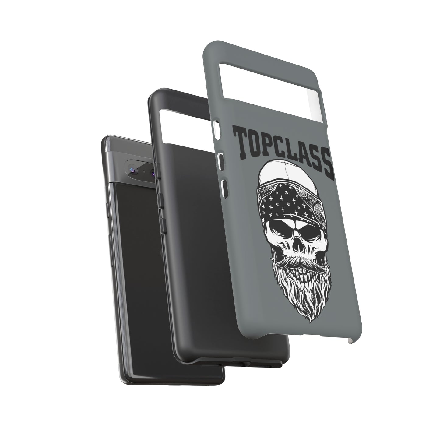 Topclass Bearded Skull Tough Phone Case