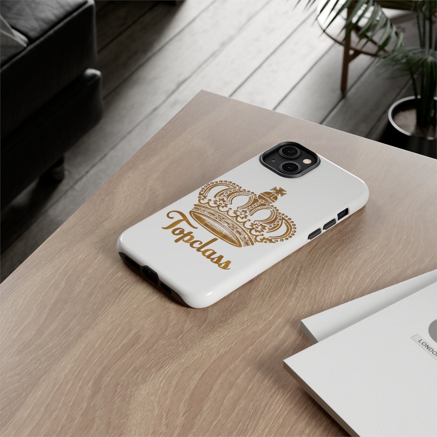 Topclass Gold Logo Tough Phone Cases