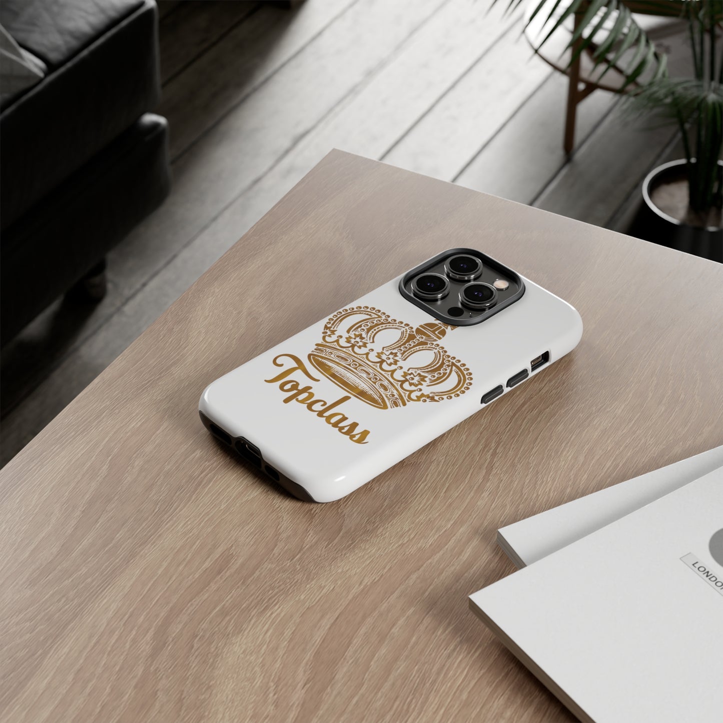 Topclass Gold Logo Tough Phone Cases