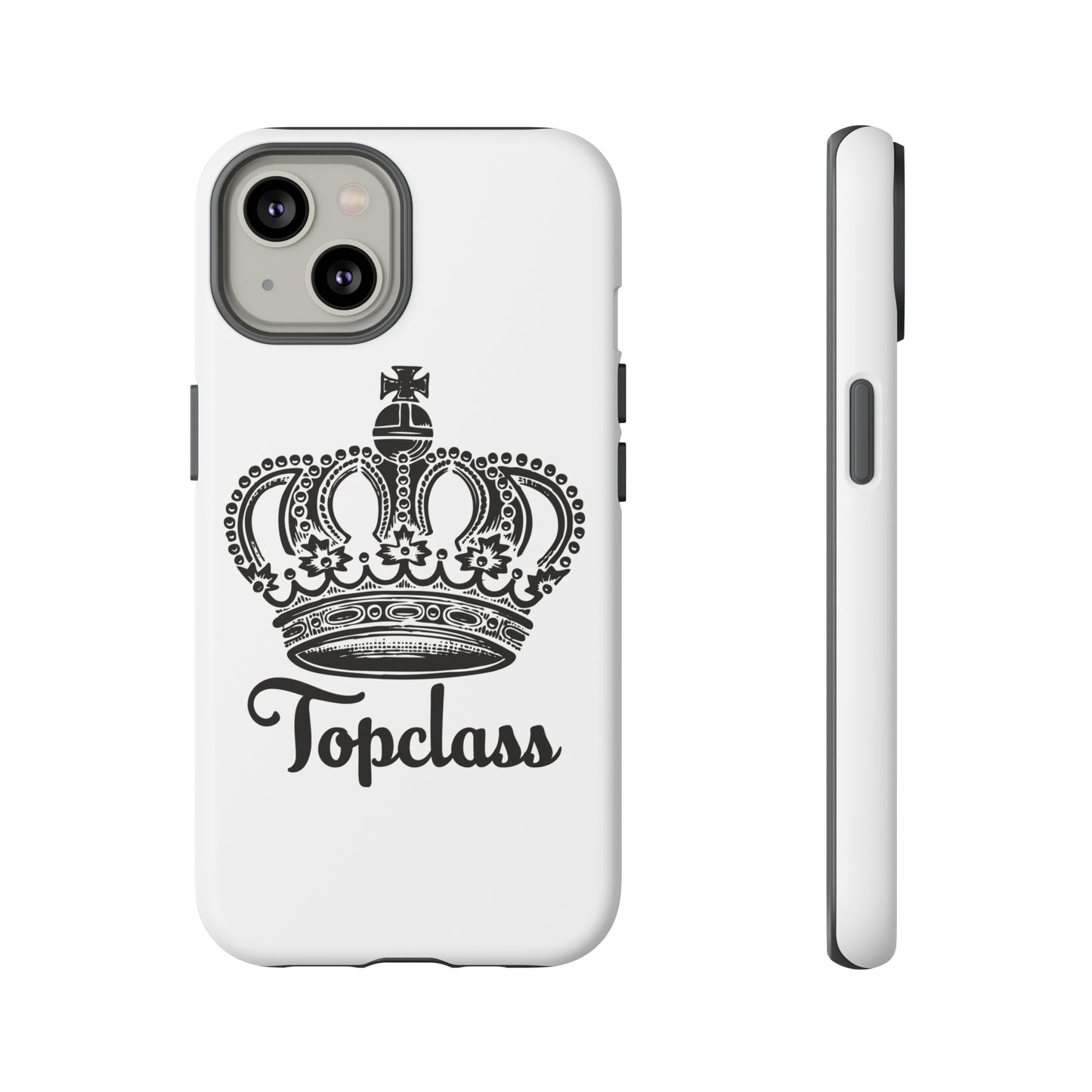 Topclass Black Logo Tough Phone Cases