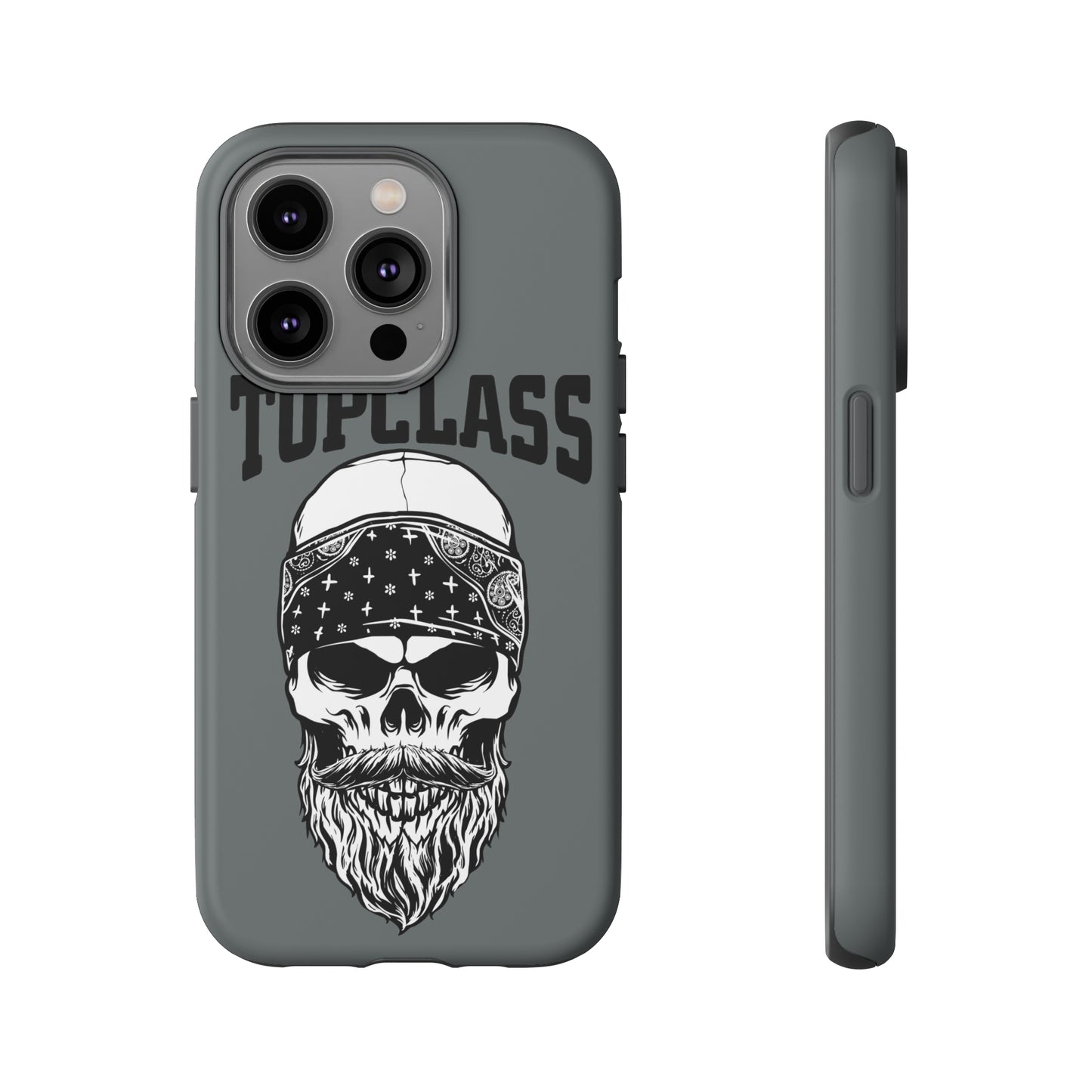 Topclass Bearded Skull Tough Phone Case