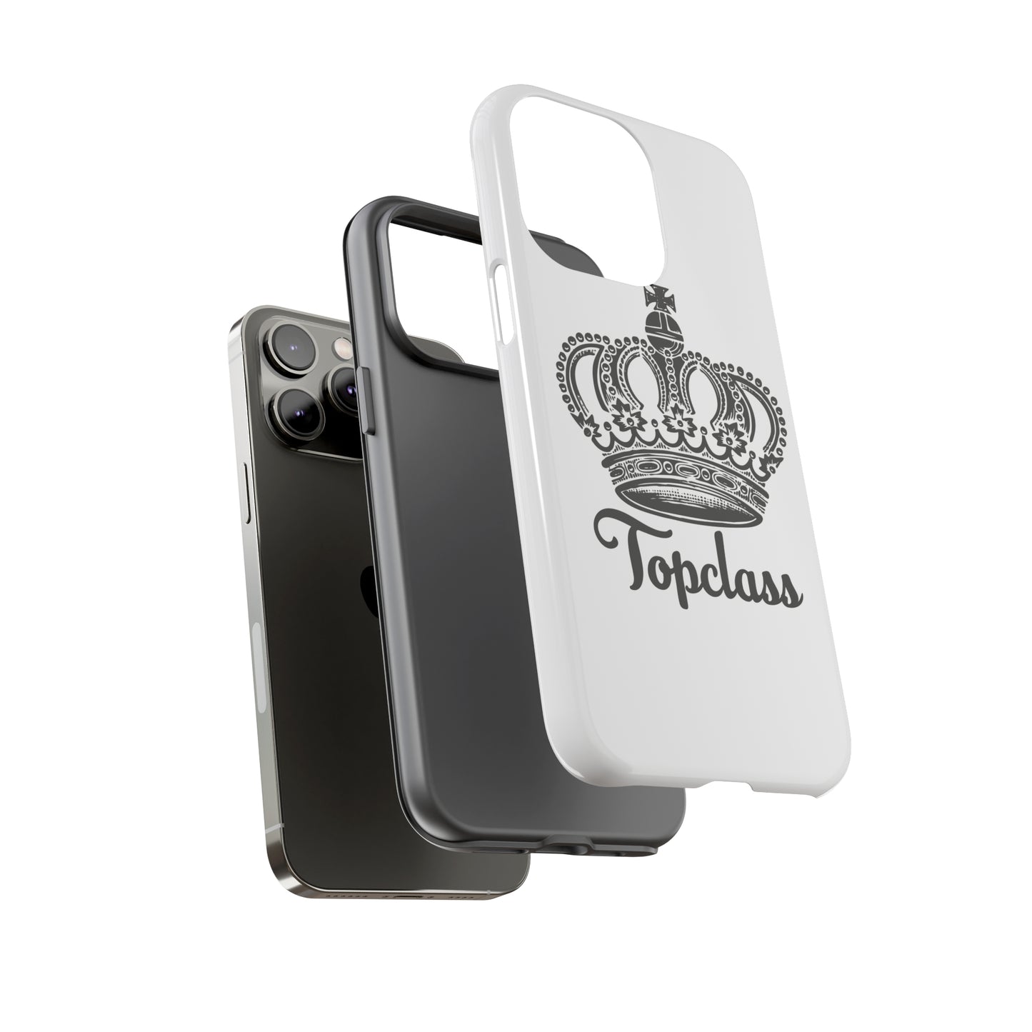 Topclass Black Logo Tough Phone Cases