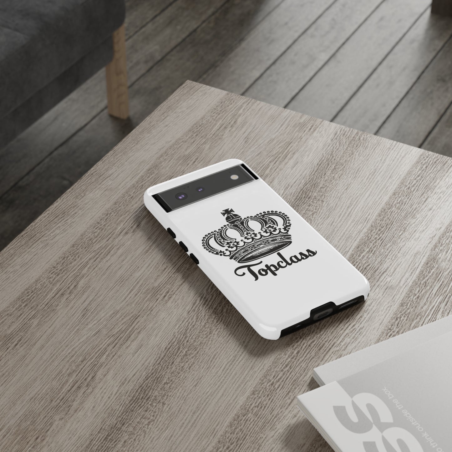 Topclass Black Logo Tough Phone Cases