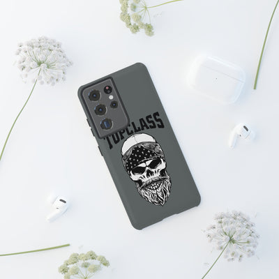 Topclass Bearded Skull Tough Phone Case