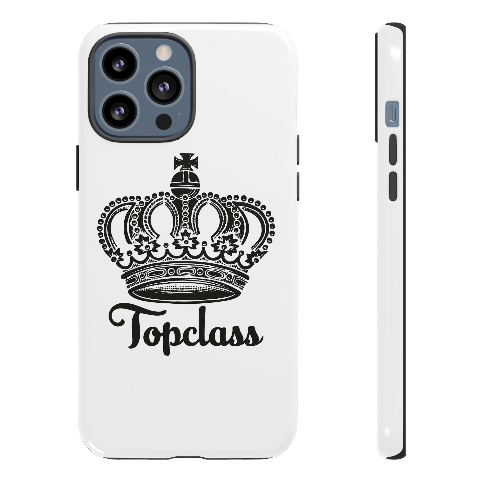 Topclass Black Logo Tough Phone Cases