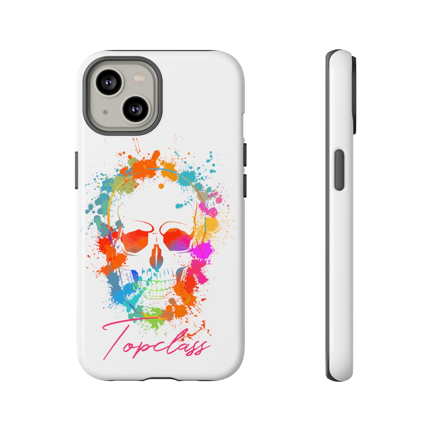 Topclass Colorful Skull Tough Phone Cases