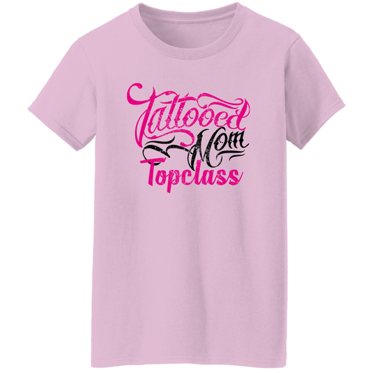 Topclass Tattooed Mom pink