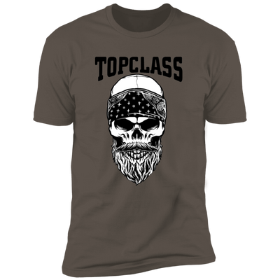 Topclass Bearded Skull and Bandana Tshirt