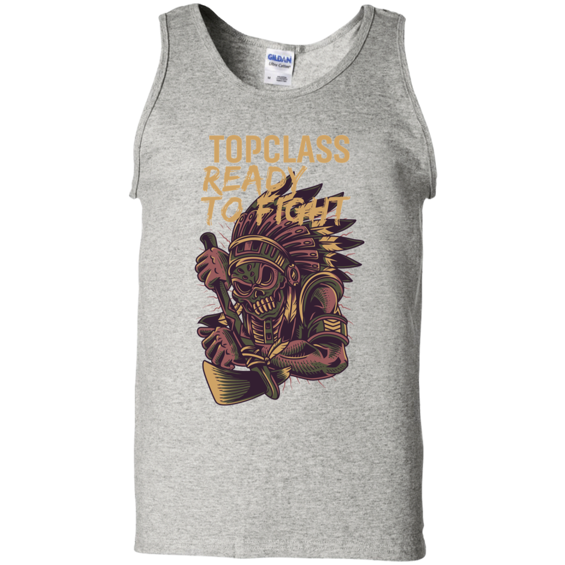 Topclass Indian Ready to Fight Tank Top