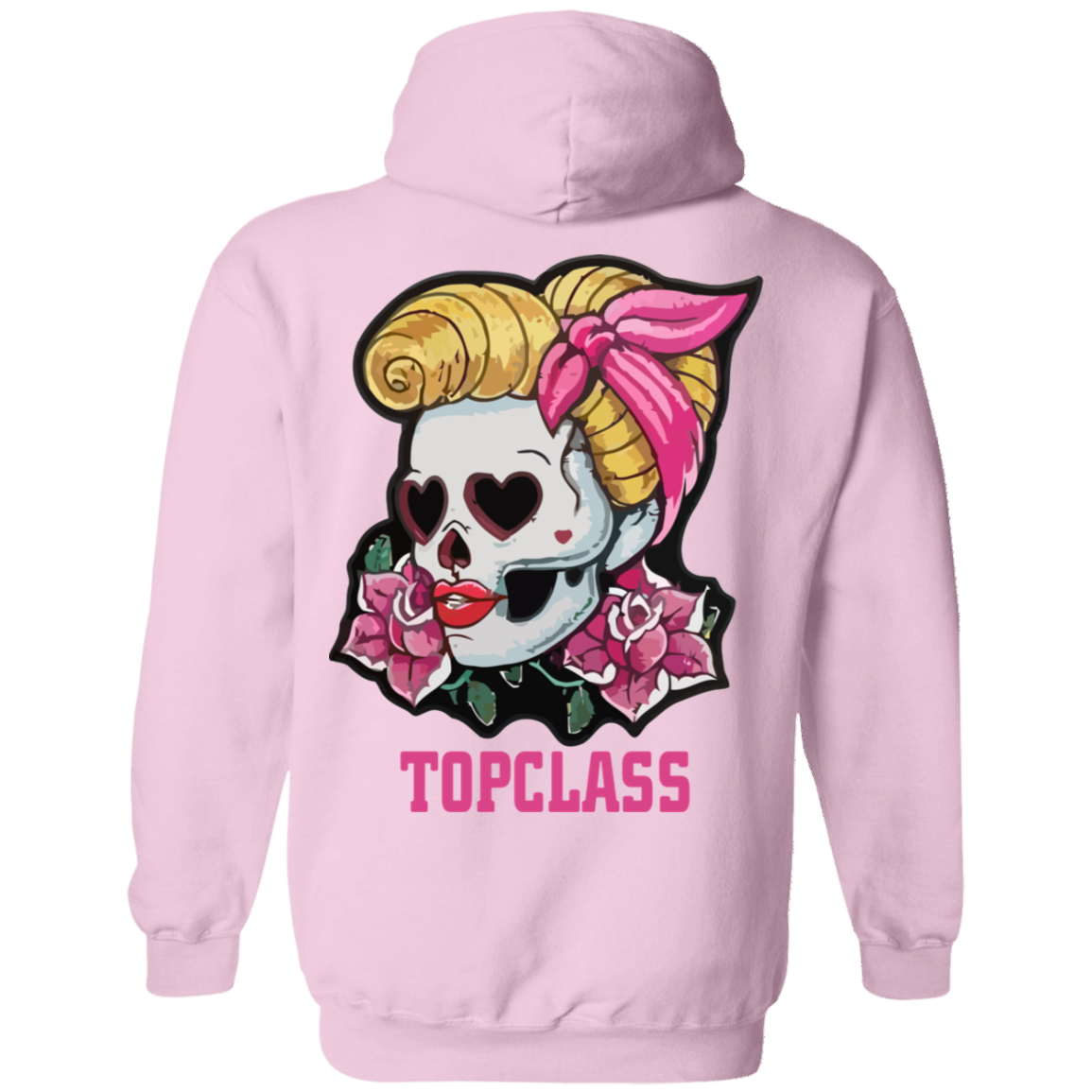 Topclass Pink pin up girl Hoodie