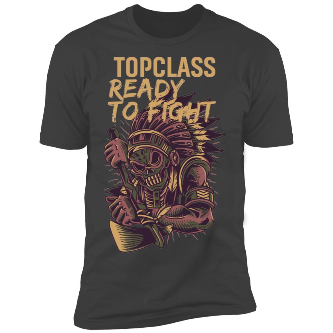 Topclass Indian Ready to Fight Tshirt