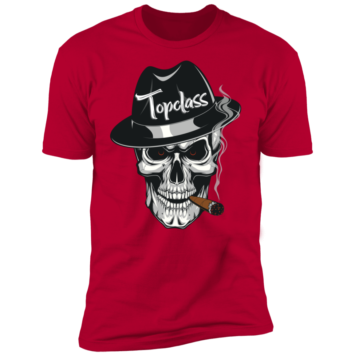 Topclass Skull with cigar T-shirt