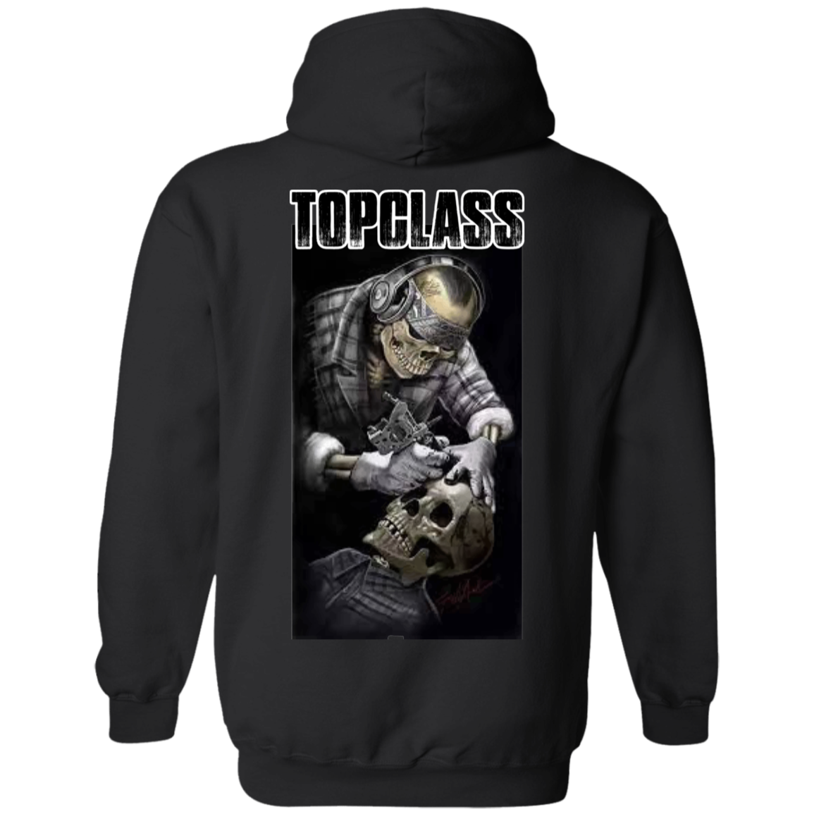 Topclass white crown logo - Topclass Mafia