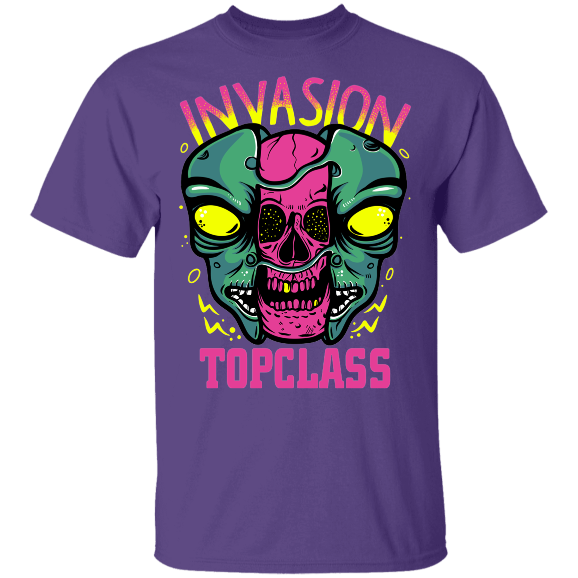 Topclass alien skull Youth Tshirt