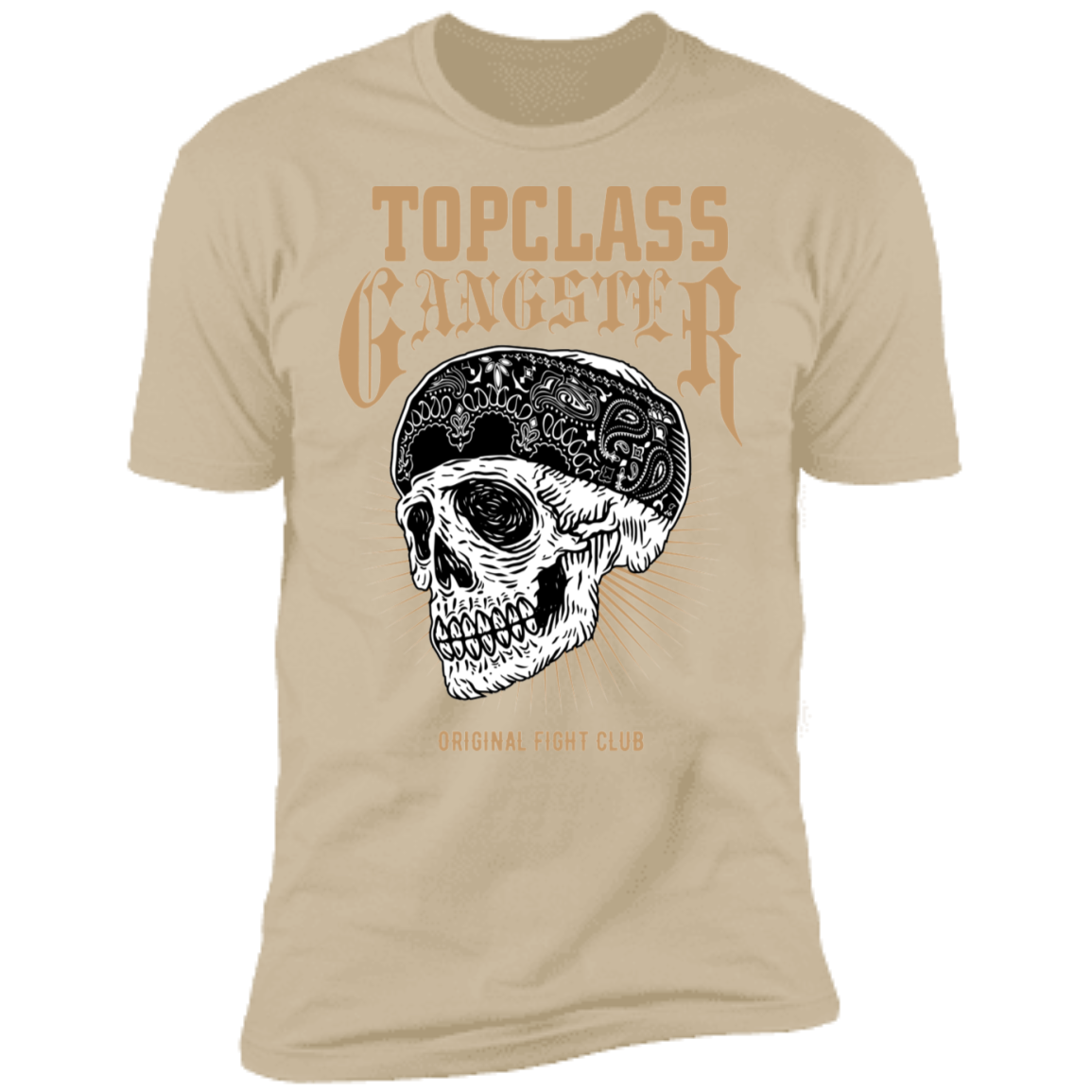 Topclass Gangster Skull and Bandana Tshirt