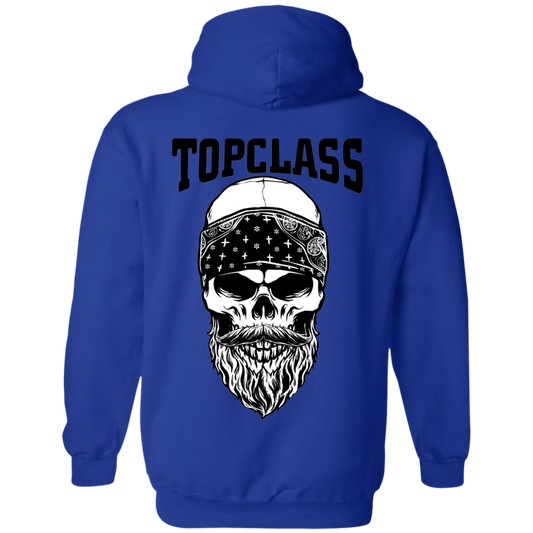 Topclass Bearded Bandana Skull Hoodie