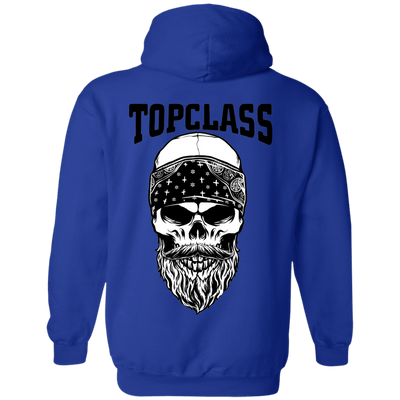 Topclass Bearded Bandana Skull Hoodie