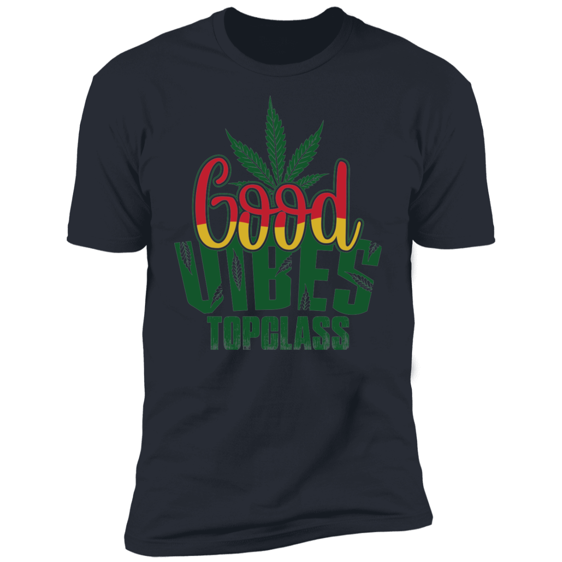 Topclass Green Good Vibes Tshirt 420