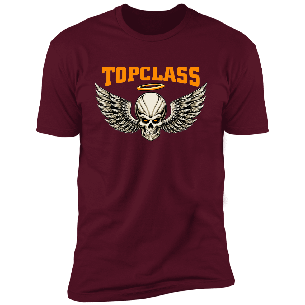 Topclass Skull with wings and halo Tshirt