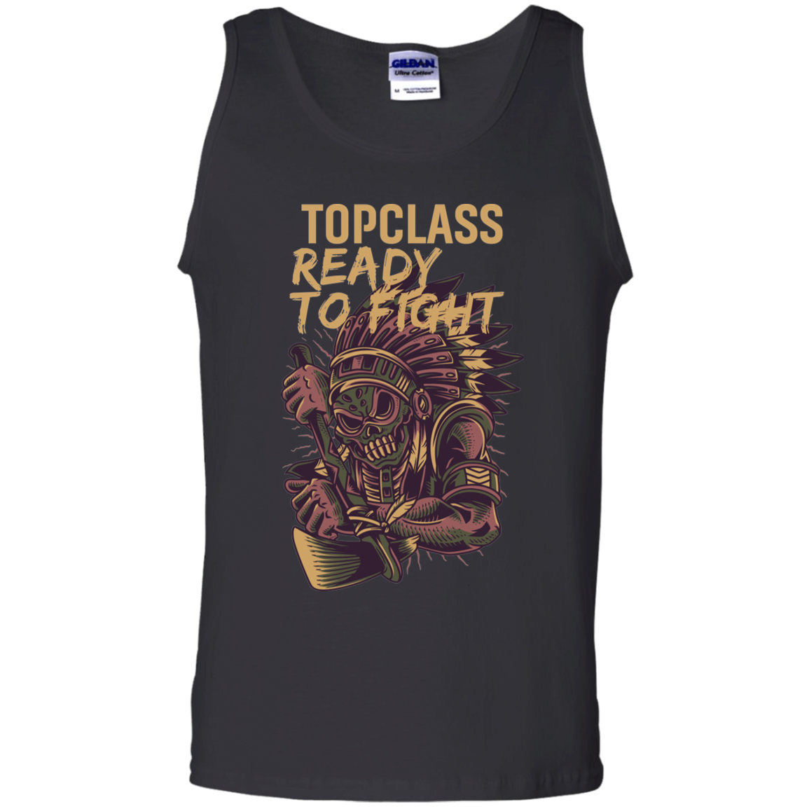 Topclass Indian Ready to Fight Tank Top