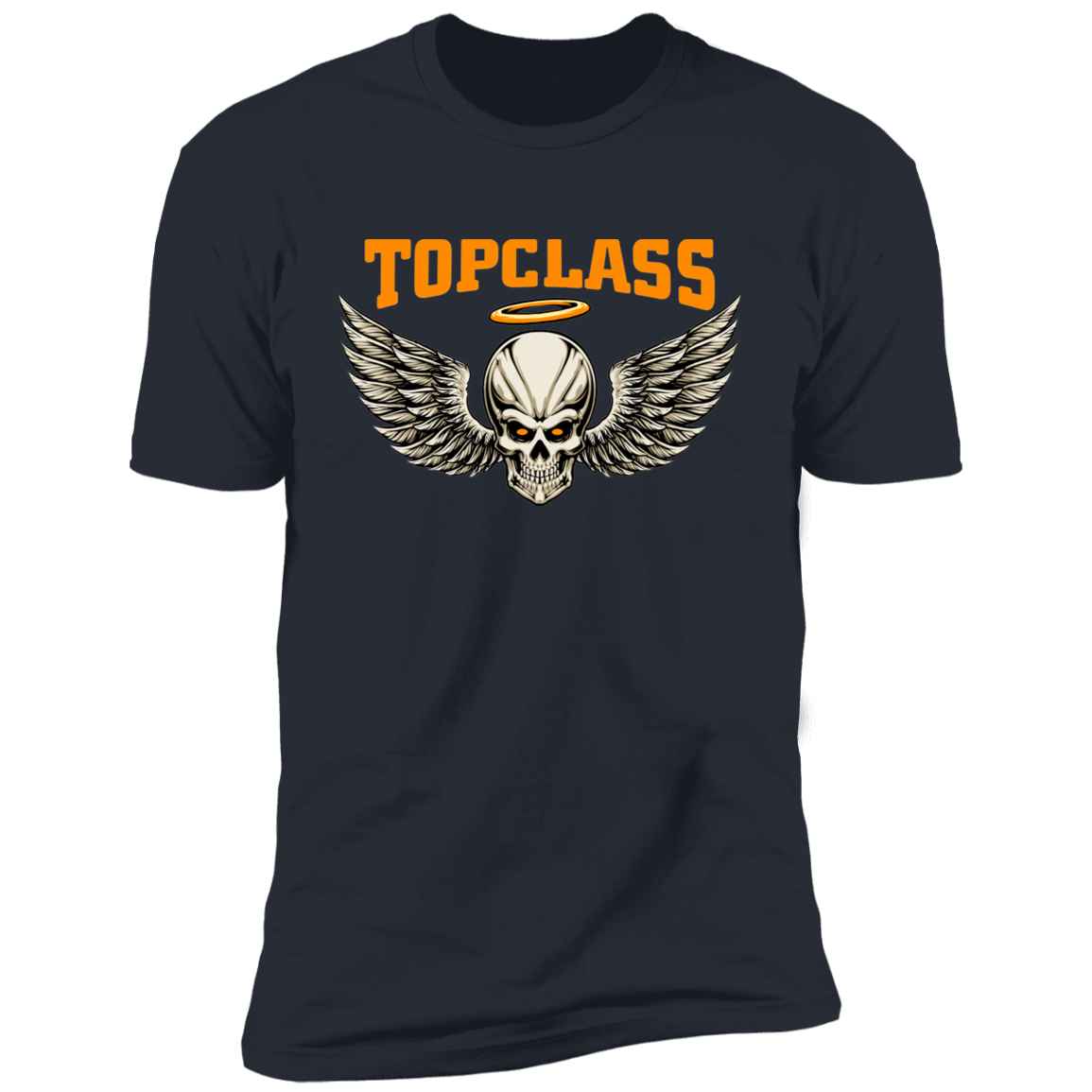 Topclass Skull with wings and halo Tshirt