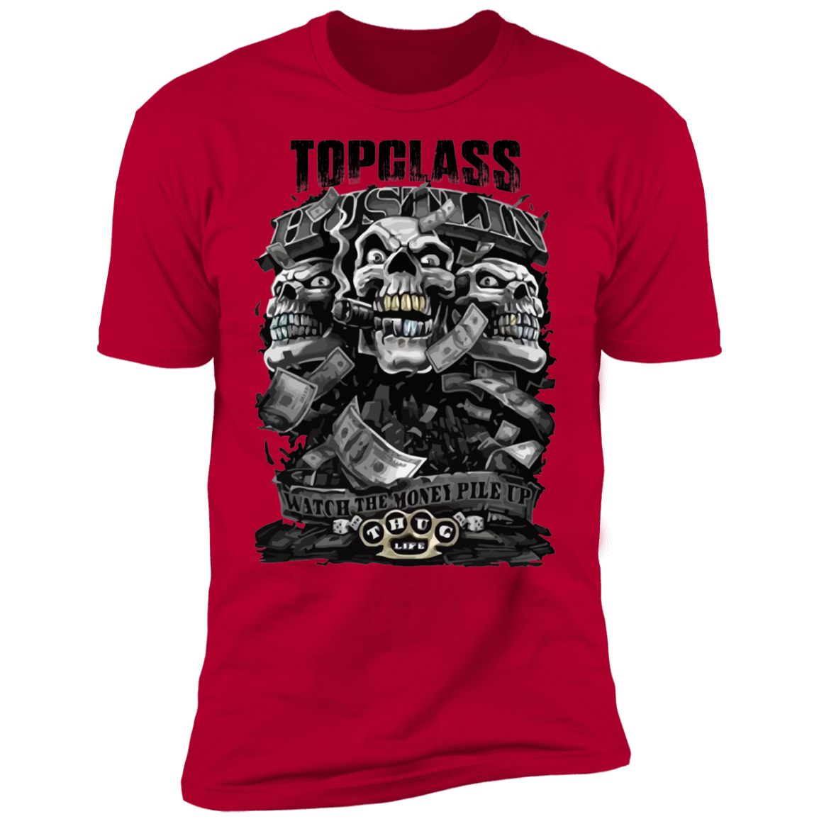 Topclass stack of money skull - Topclass Mafia