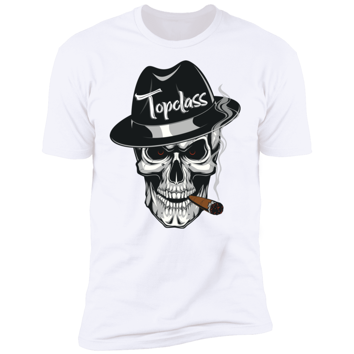 Topclass Skull with cigar T-shirt