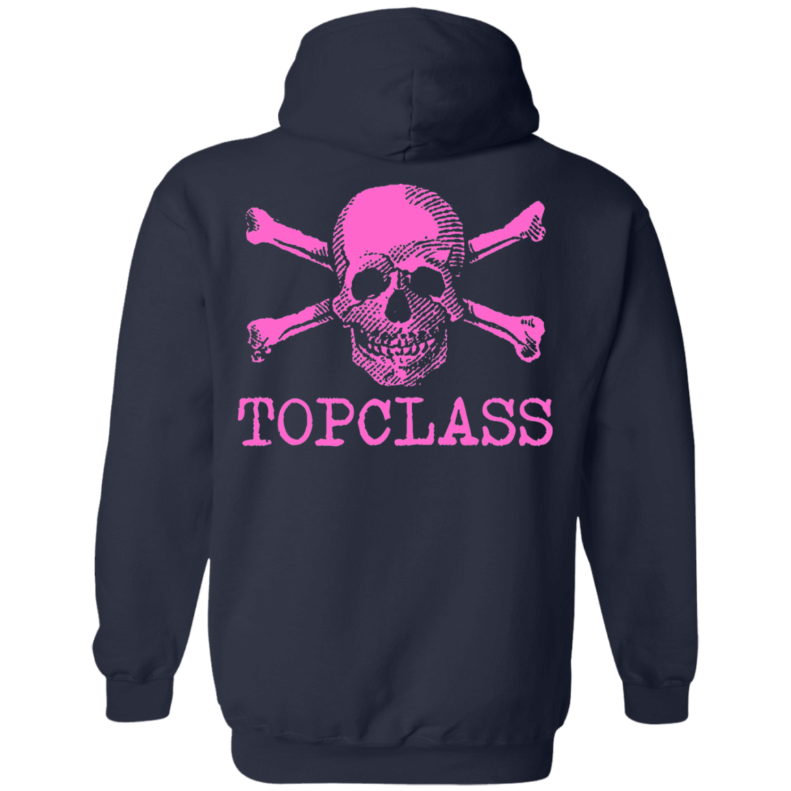 Topclass Pink Skull Hoodie