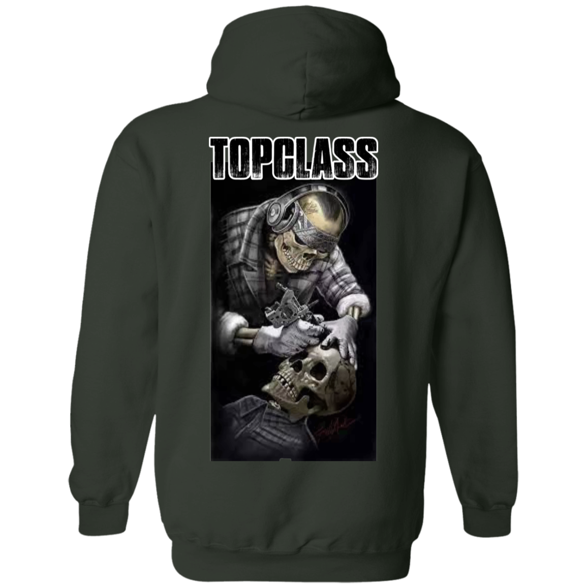 Topclass white crown logo - Topclass Mafia