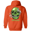 Topclass Smoking Skull Hoodie