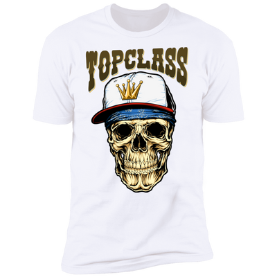 Topclass Skull with Baseball Hat and Crown Tshirt