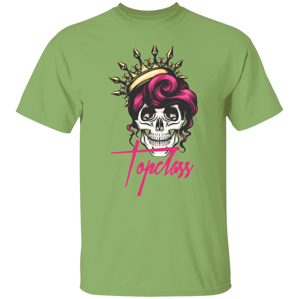 topclass pink hair skull - Topclass Mafia