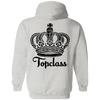 Topclass Black Crown Logo Hoodie