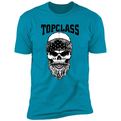 Topclass Bearded Skull and Bandana Tshirt