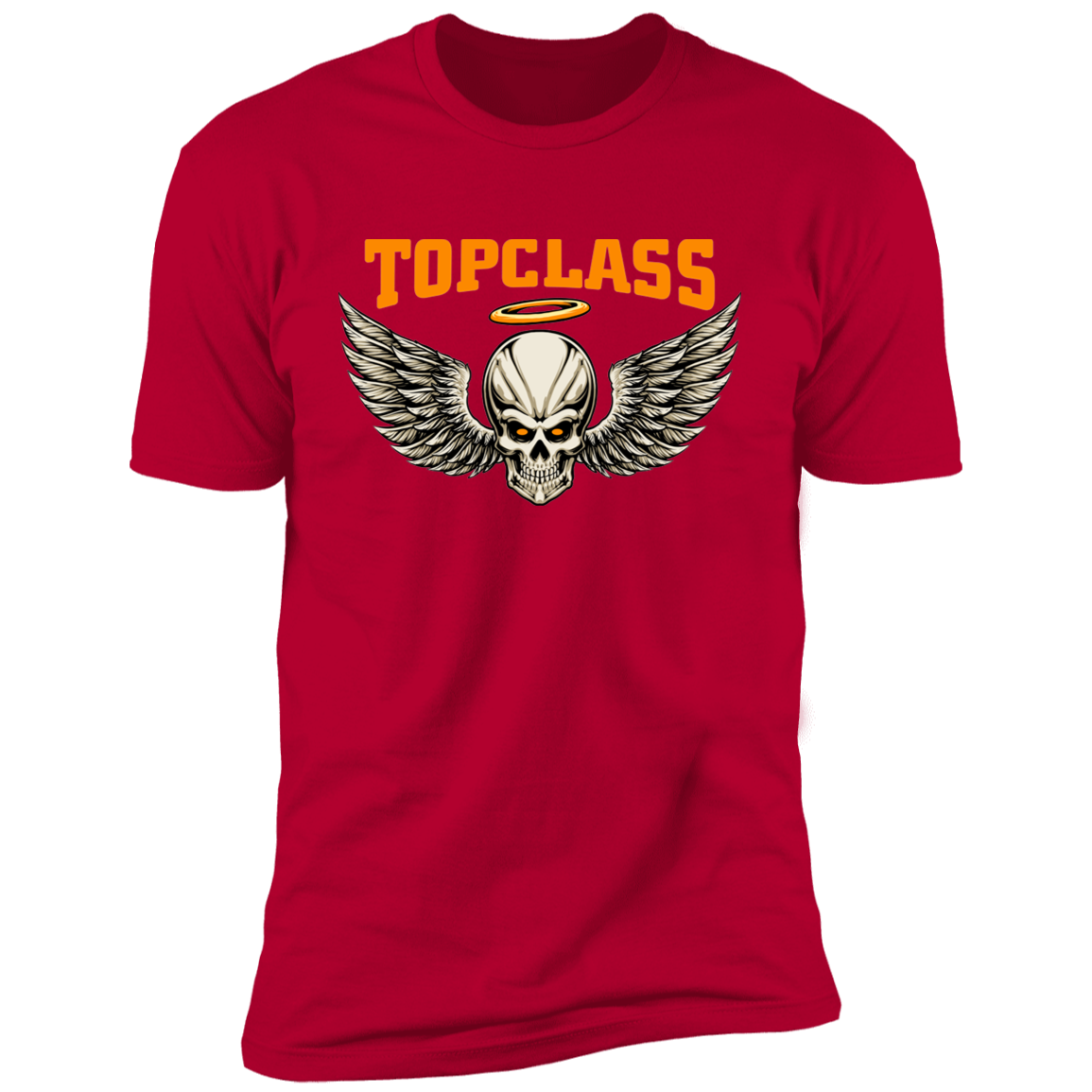 Topclass Skull with wings and halo Tshirt