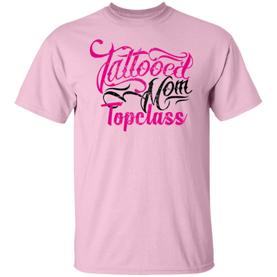 Topclass Tattooed Mom pink Womens Tshirt