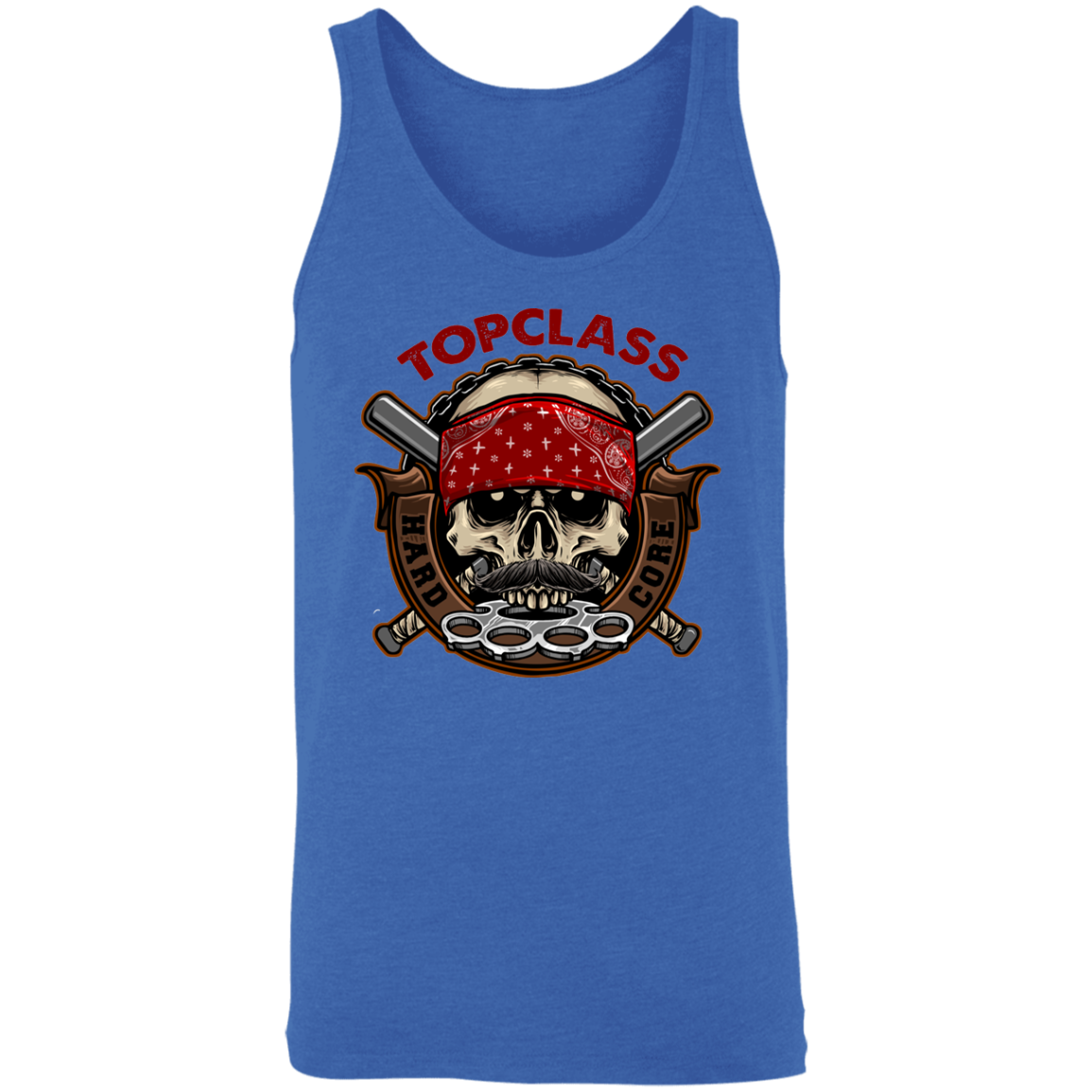 Topclass Skull and Brass Knuckles Tank Top