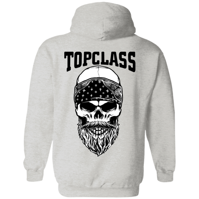 Topclass Bearded Bandana Skull Hoodie