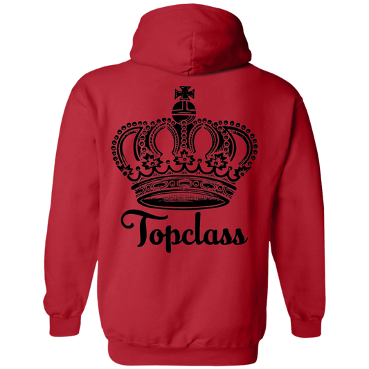 Topclass Black Crown Logo Hoodie