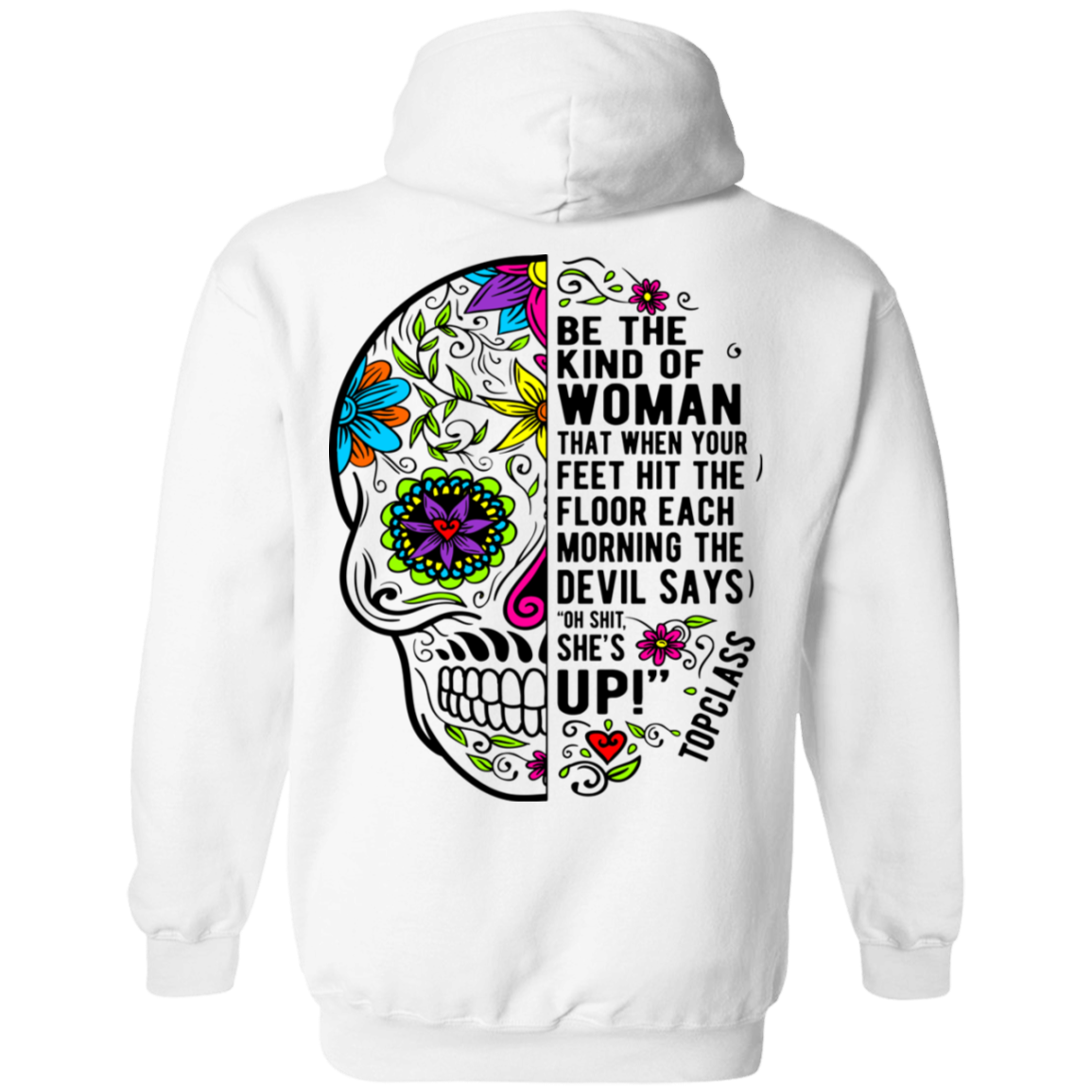 Topclass Sugar Skull Hoodie