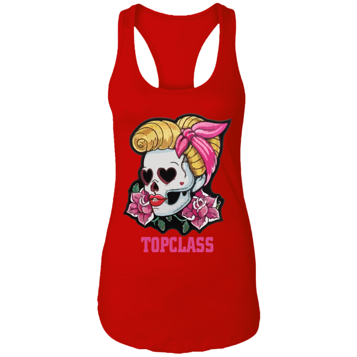 Topclass Pink pin up girl Tank Top