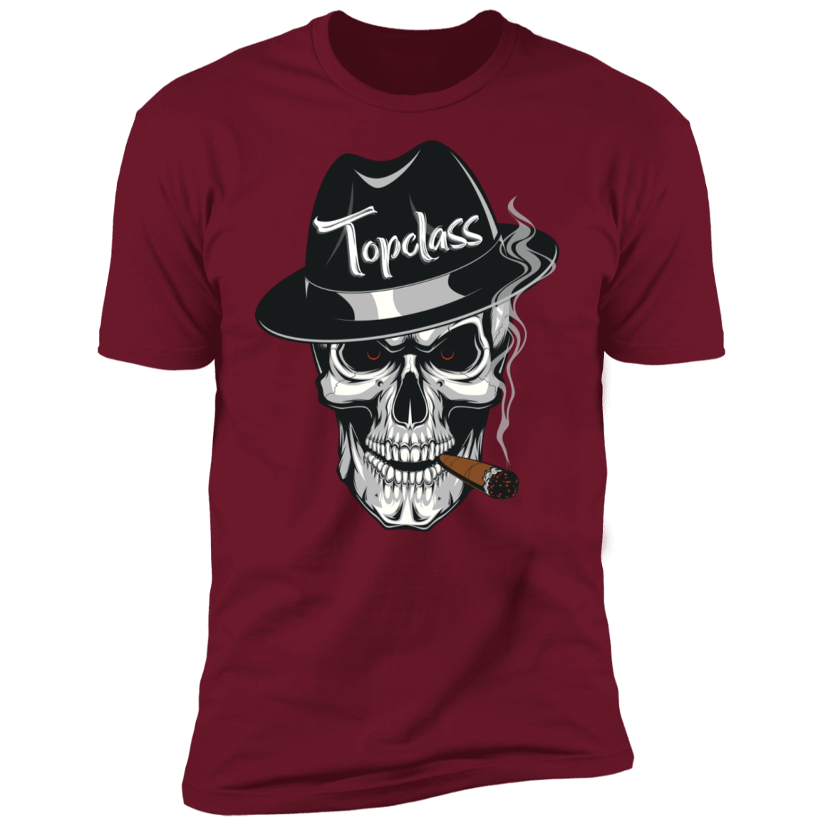 Topclass Skull with cigar T-shirt