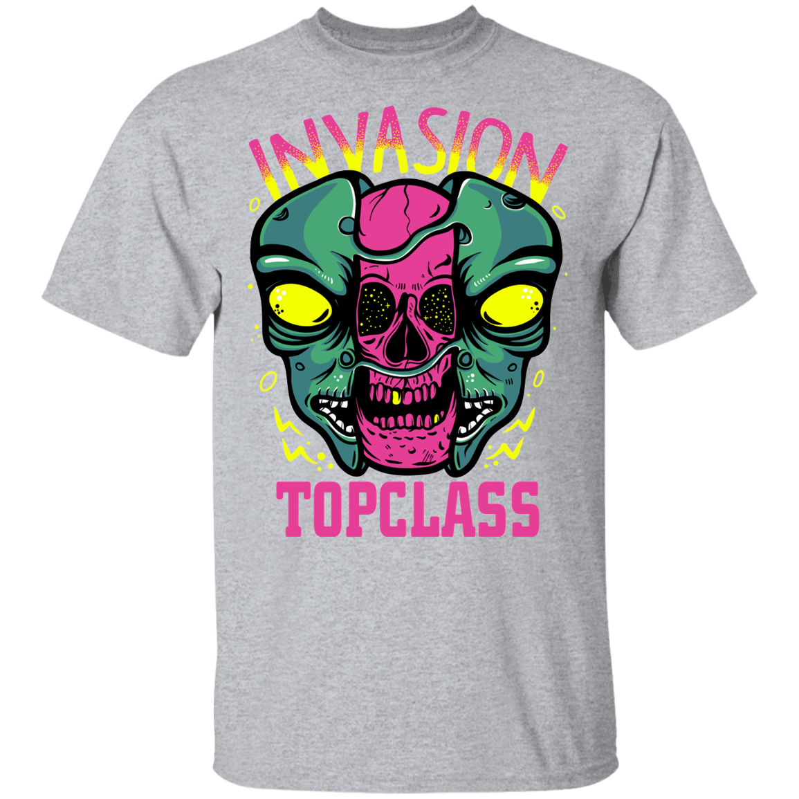 Topclass alien skull Youth Tshirt