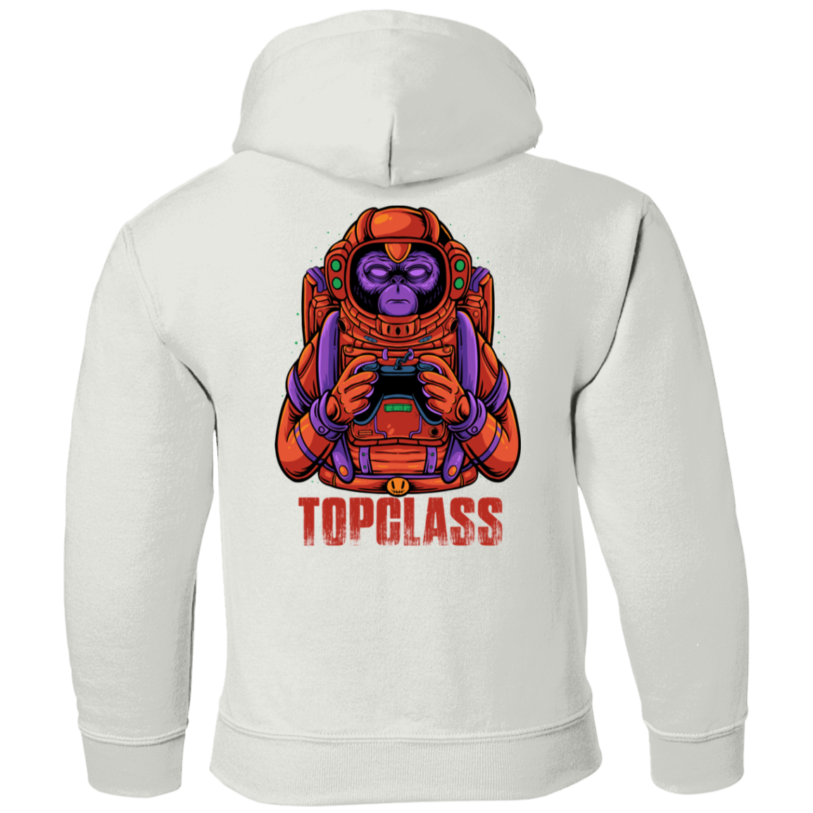 Topclass Gorilla Astronaut Youth Hoodie