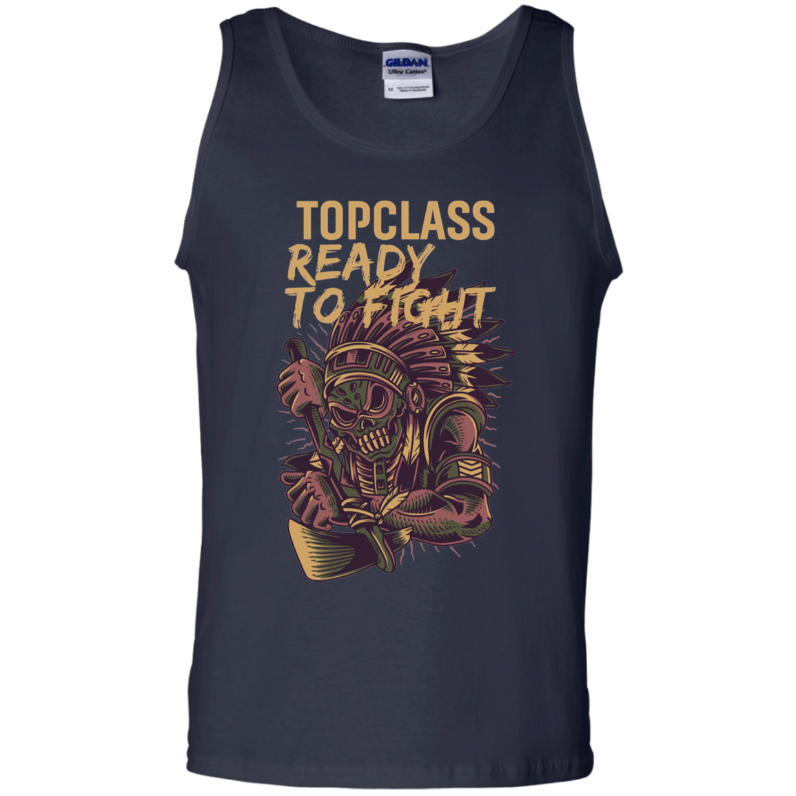 Topclass Indian Ready to Fight Tank Top