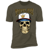 Topclass Skull with Baseball Hat and Crown Tshirt